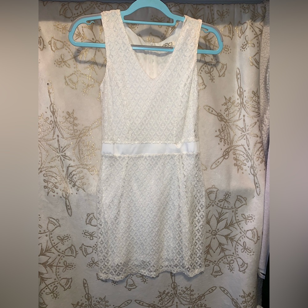 White dress